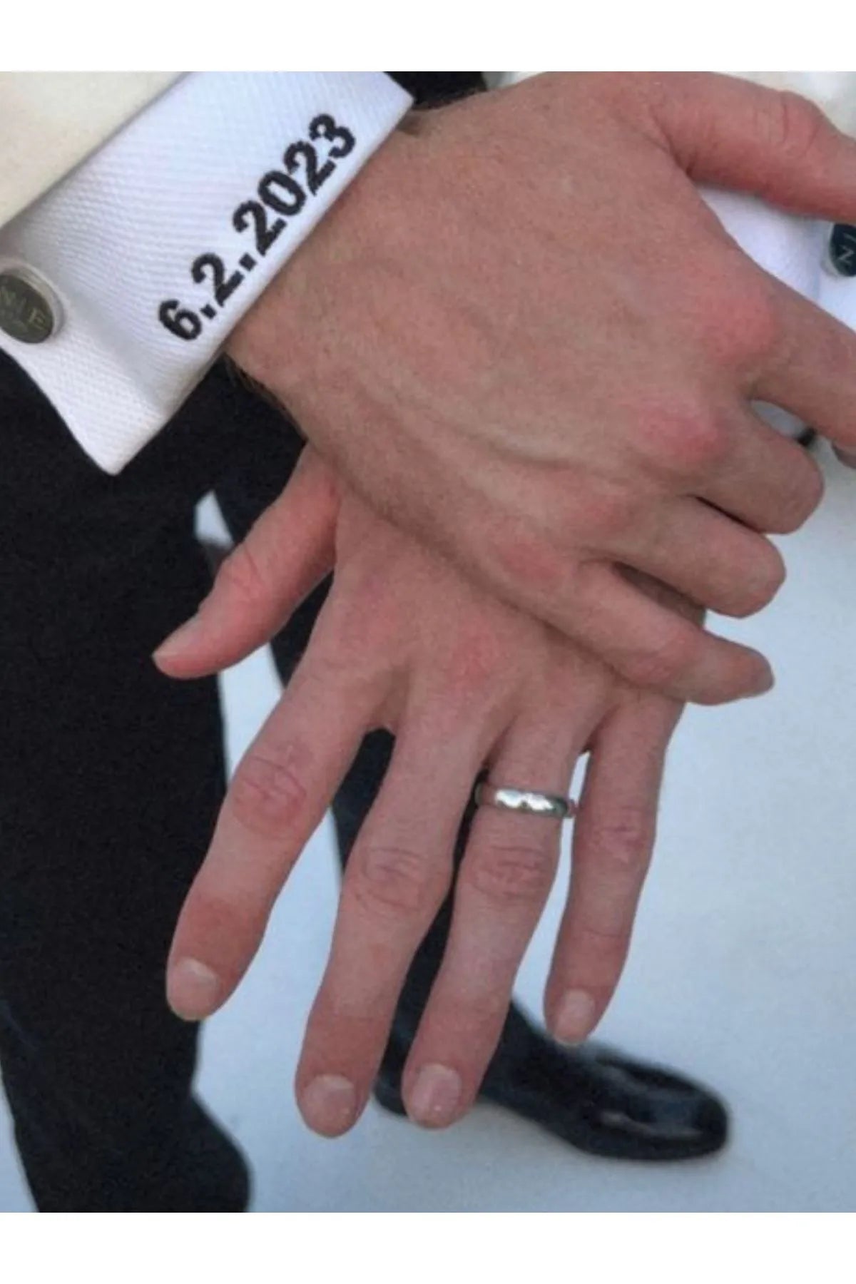 Unisex Paslanmaz Çelik Üzeri Altın Kaplama Alyans